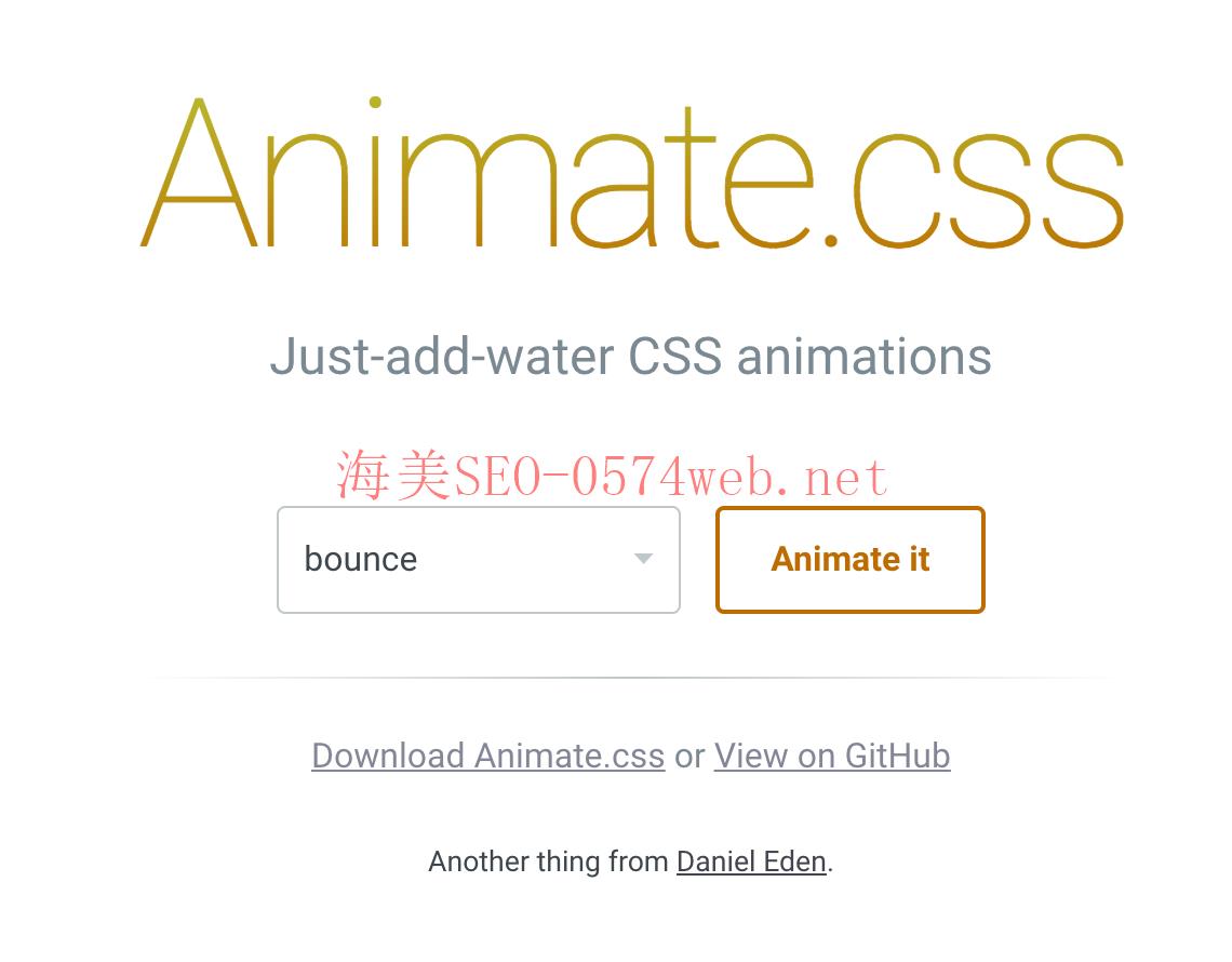 Animate.css website