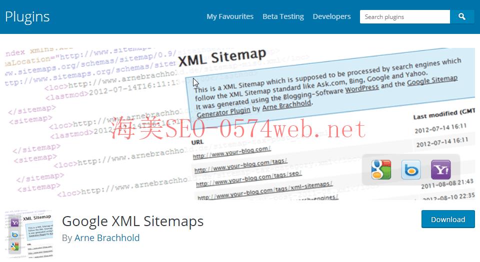 Plugin Google XML Sitemaps