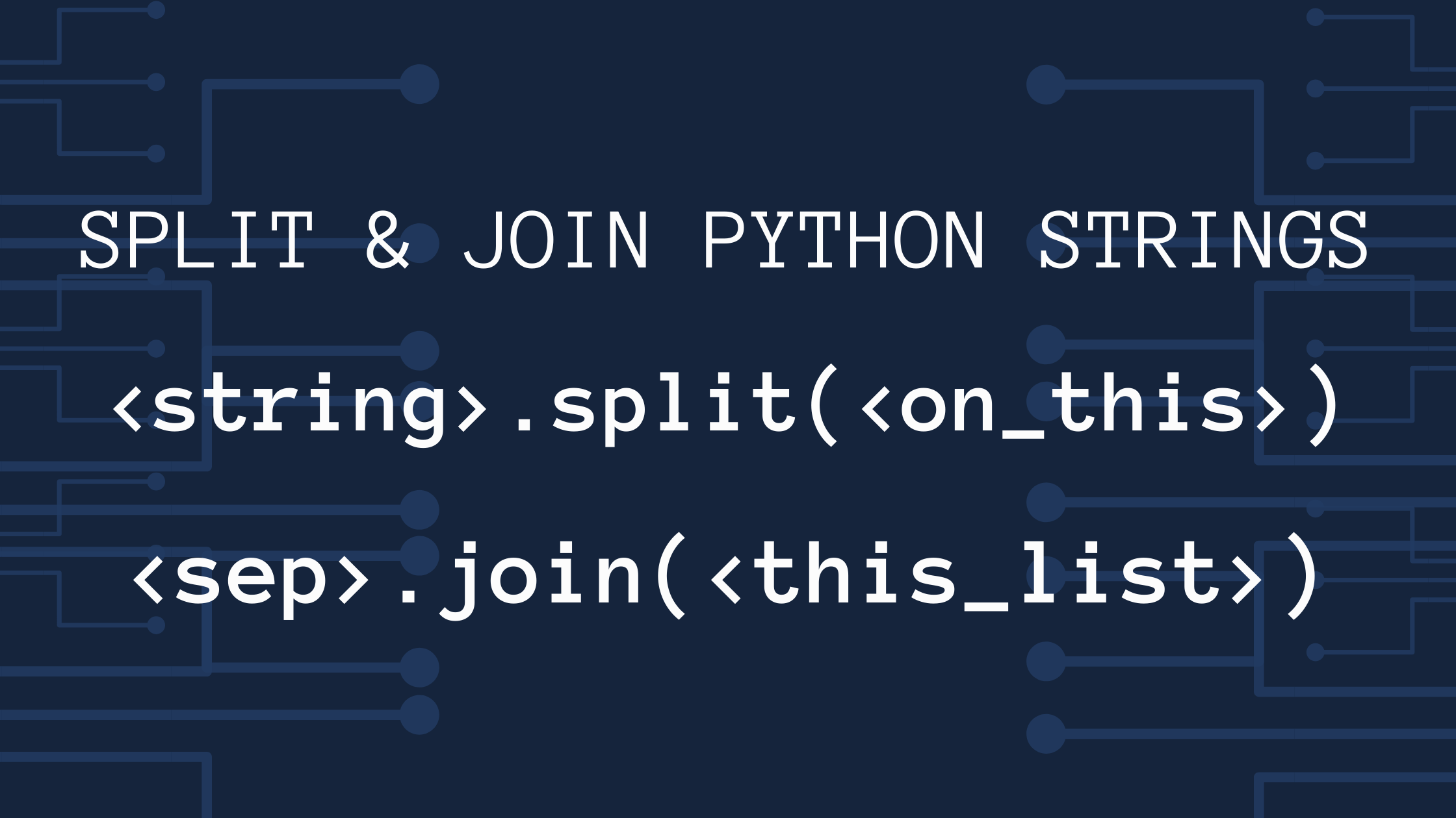 举例说明Python字符串运算符 String split() 和 join() 方法
