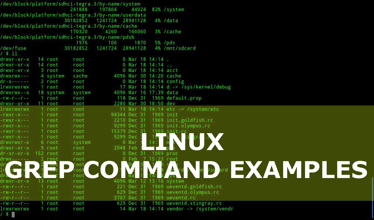 linux命令-Grep命令用法大全