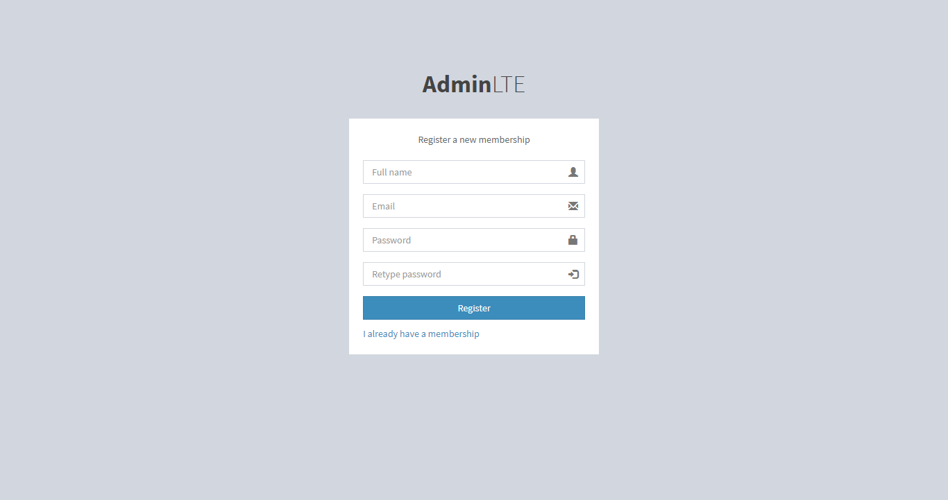 如何通用后台管理系统UI模板-AdminLTE简介及构造动态菜单栏