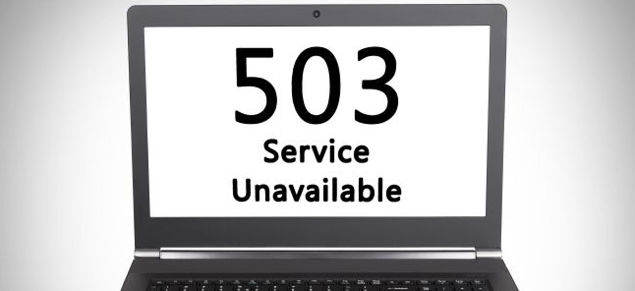 网站出现service unavailable如何解决？